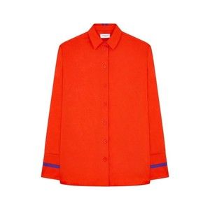 Serena Bute Oversized Shirt 25 - Bright Red - NWT